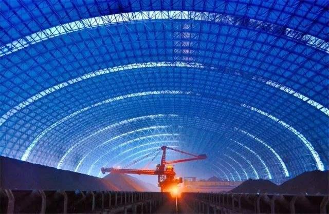 思茅亿优钢构工程师为您解析原料场封闭技术的特点和类型